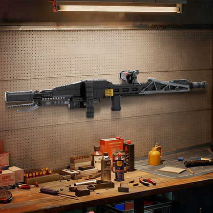 m56 smartgun building kit | aliens | lego compatible moc - 2