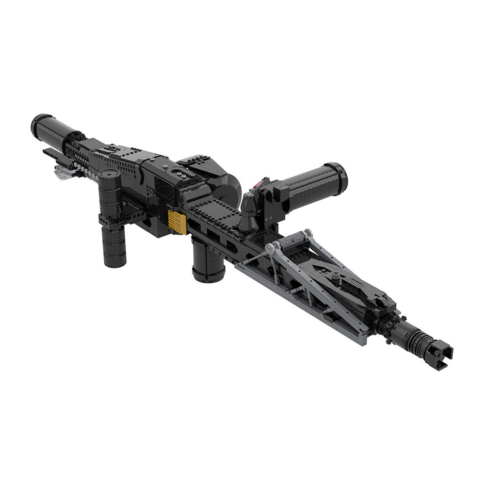 m56 smartgun building kit | aliens | lego compatible moc - 4