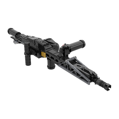 m56 smartgun building kit | aliens | lego compatible moc - 4