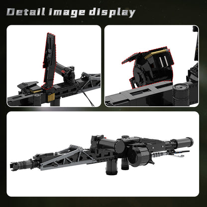 m56 smartgun building kit | aliens | lego compatible moc - 6