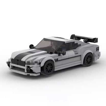 M8 Coupe Racing MOC Sports Car Building Kit | Vehicle Model - 7