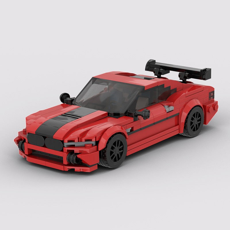 M8 Coupe Sports Car Racing Building Kit | LEGO-Compatible MOC - 1