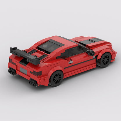 M8 Coupe Sports Car Racing Building Kit | LEGO-Compatible MOC - 2