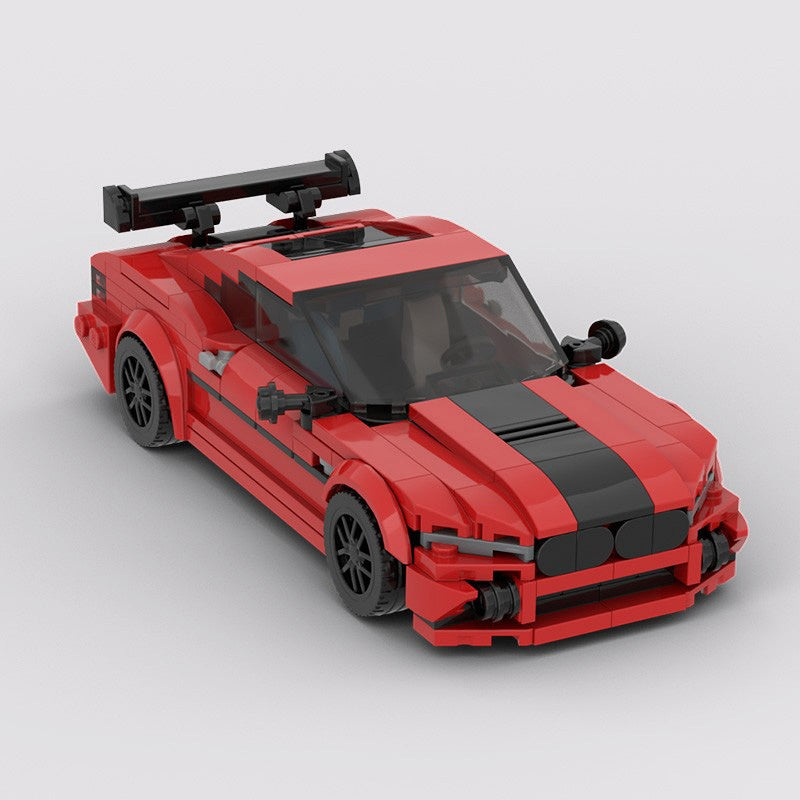 M8 Coupe Sports Car Racing Building Kit | LEGO-Compatible MOC - 4