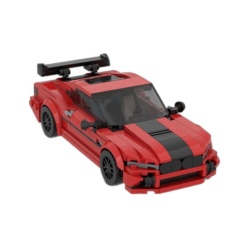 M8 Coupe Sports Car Racing Building Kit | LEGO-Compatible MOC - 5