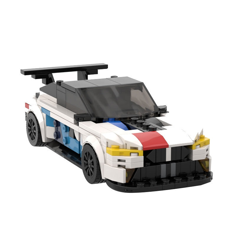 M8 GTE Endurance Racing Sports Car Building Kit | LEGO-Compatible MOC - 1