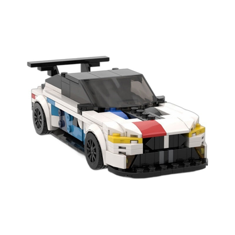 M8 GTE Endurance Racing Sports Car Building Kit | LEGO-Compatible MOC - 3