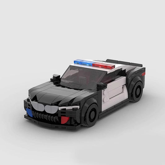 M8 Sports Police Pursuit Vehicle MOC Building Kit | Futuristic Car Model - 1