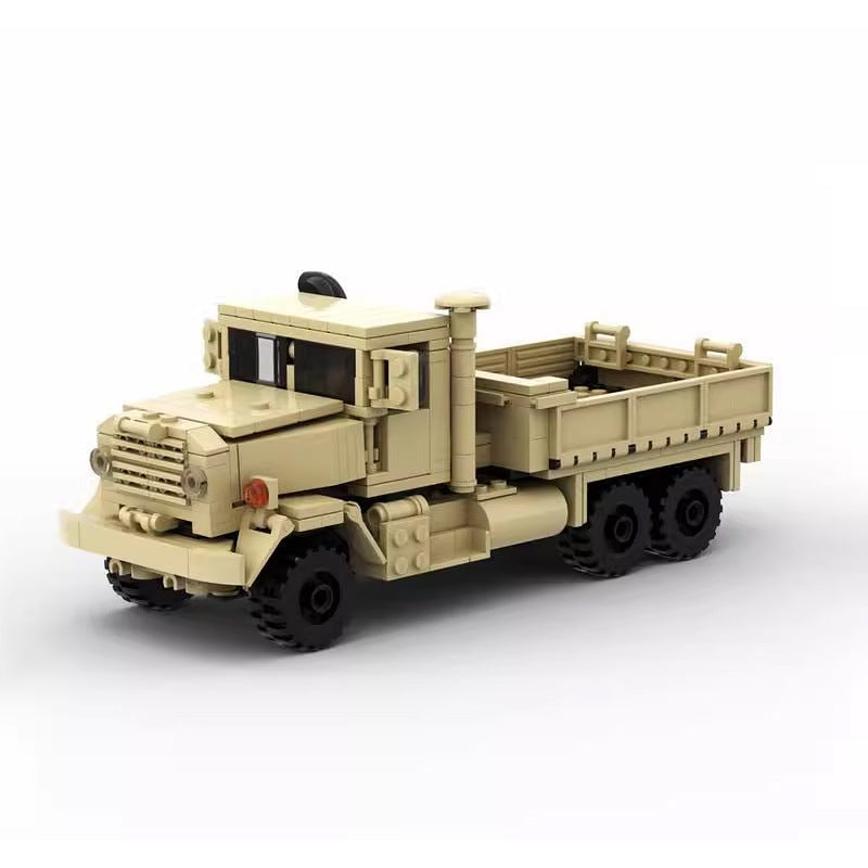 M939 Cargo Truck MOC Building Kit | 6x6 Military Transport Vehicle - 2