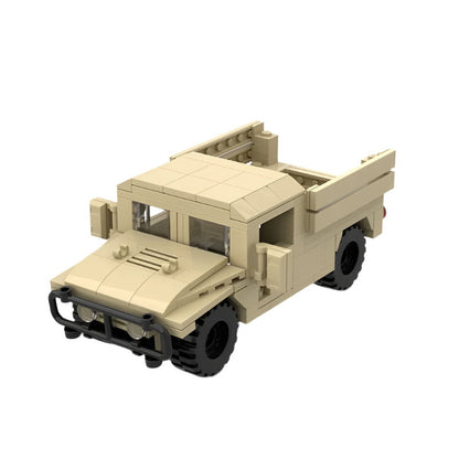 M998 Tactical Off-Road Vehicle MOC Building Kit | Military 4x4 Model - 1