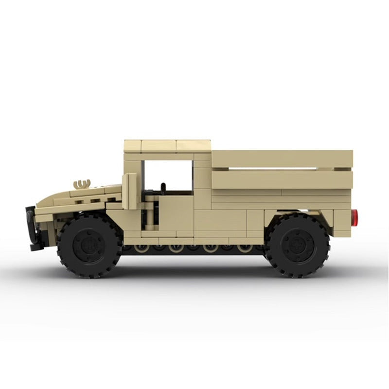 M998 Tactical Off-Road Vehicle MOC Building Kit | Military 4x4 Model - 2