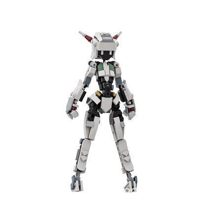 machine girl building set | lego compatible - 2