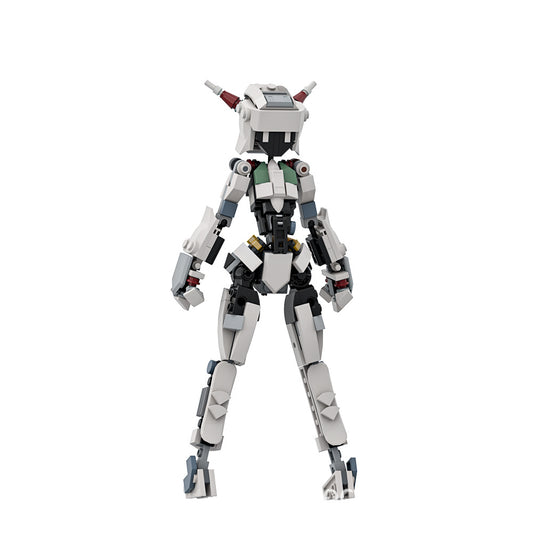 machine girl building set | lego compatible - 2