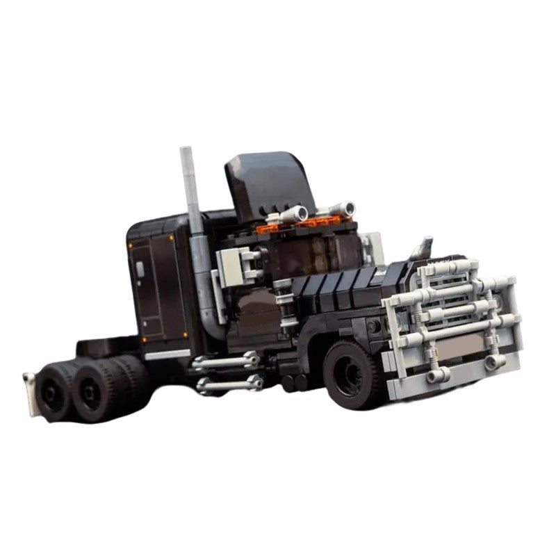 mack r-series truck building kit | convoy | moc-214039 - 4