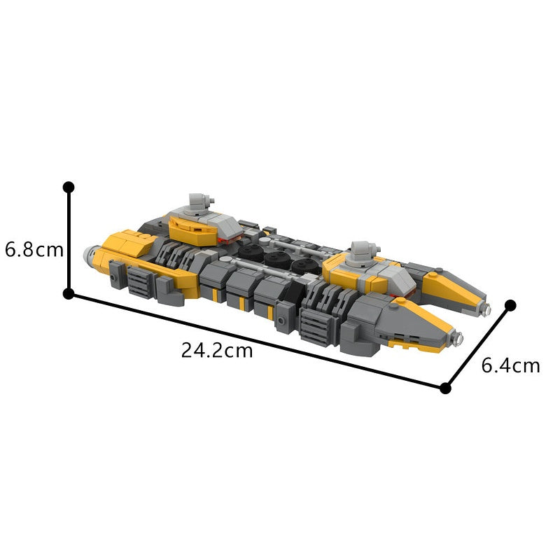 Mackinaw O.R.E Mining Vessel MOC Space Transport Building Kit - 5