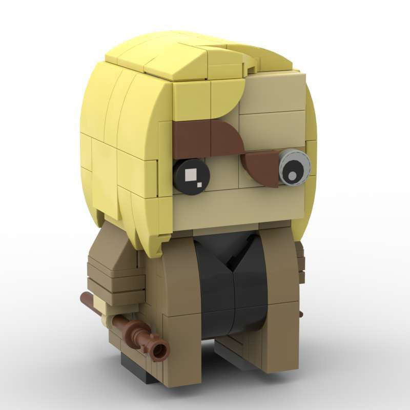 mad-eye moody moc building set | harry potter | lego compatible - 2