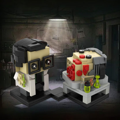 Mad Scientist Horror Brickheadz MOC Building Kit 3
