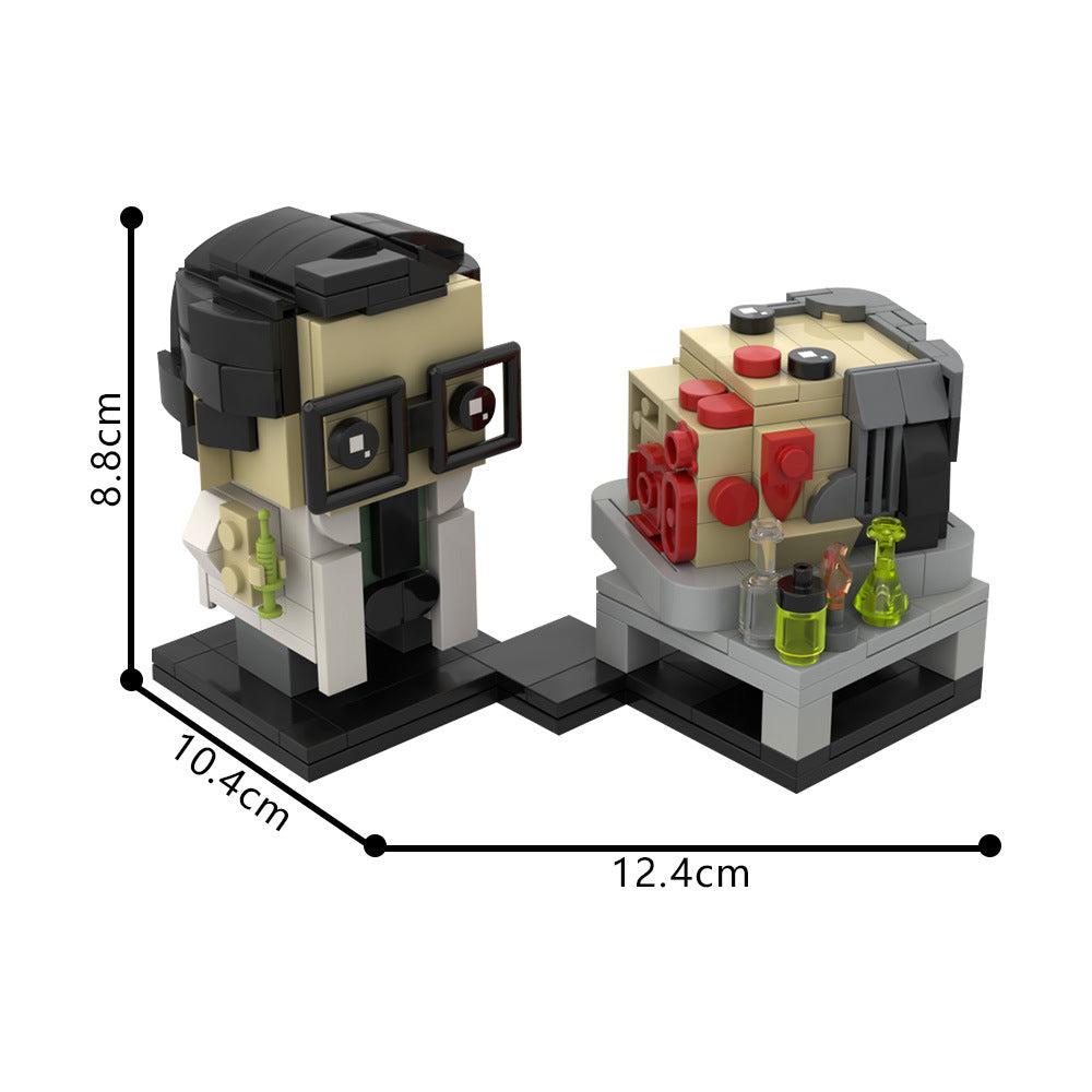 Mad Scientist Horror Brickheadz MOC Building Kit 4