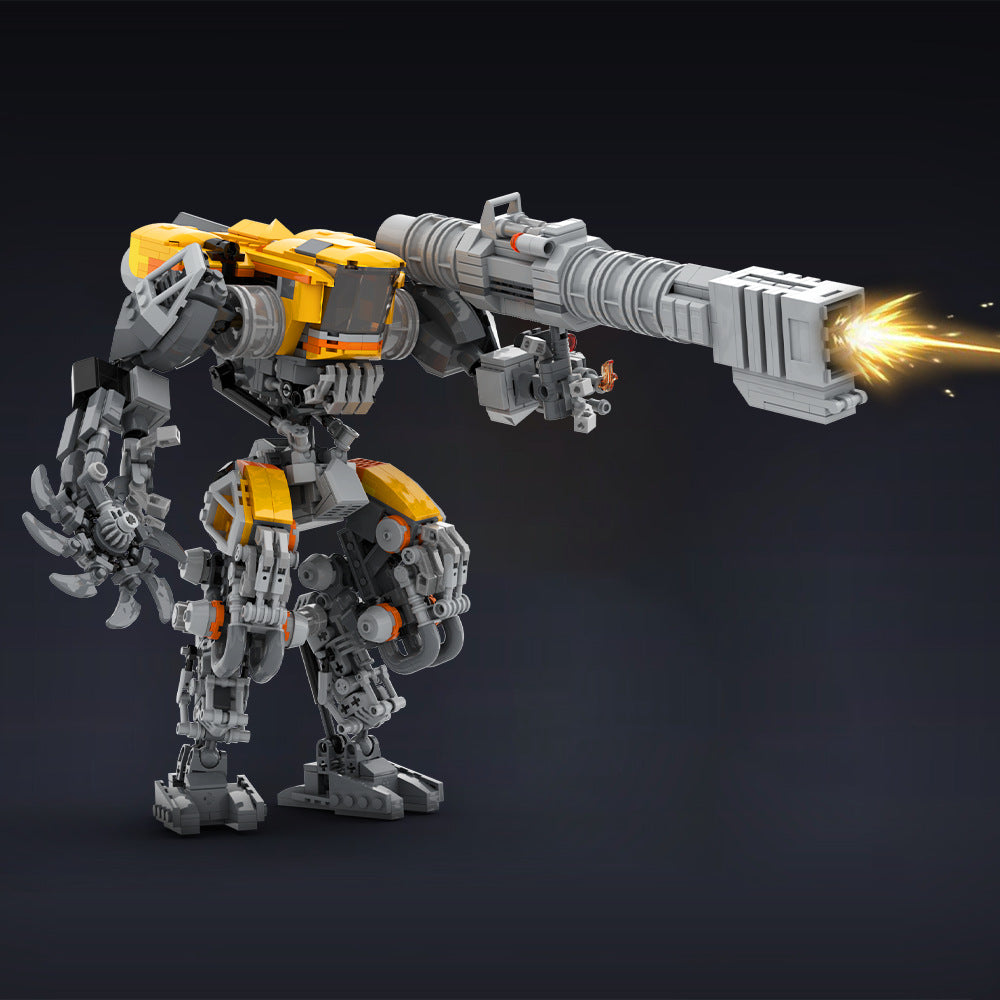 MAD STOMP XT BEE-STUNG Mecha Building Kit | LEGO-Compatible MOC - 2