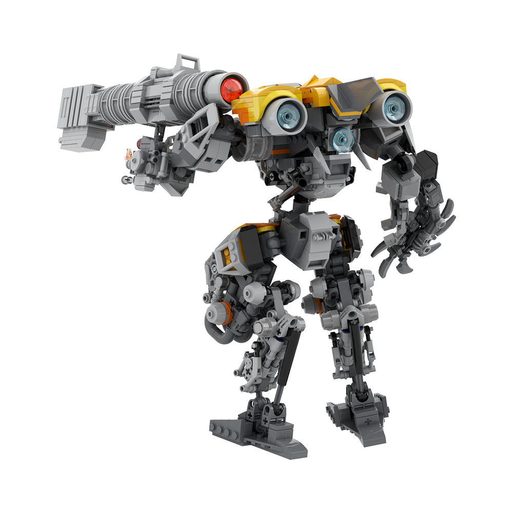 mad stomp xt bee-stung mecha building set | moc-203632 - 5