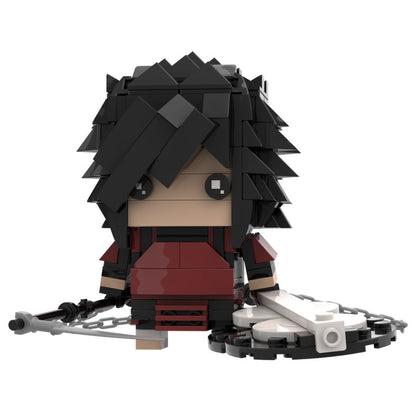 madara brickheadz building set | naruto moc compatible - 2