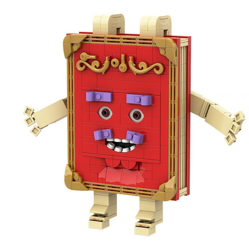 Magic Books MOC Building Kit | Fantasy Library Display Model - 1