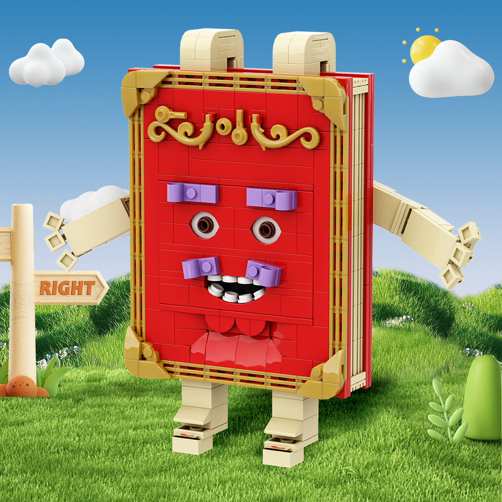 magic books moc building set | gobricks a1036 - 1