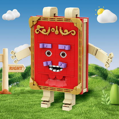 magic books moc building set | gobricks a1036 - 1