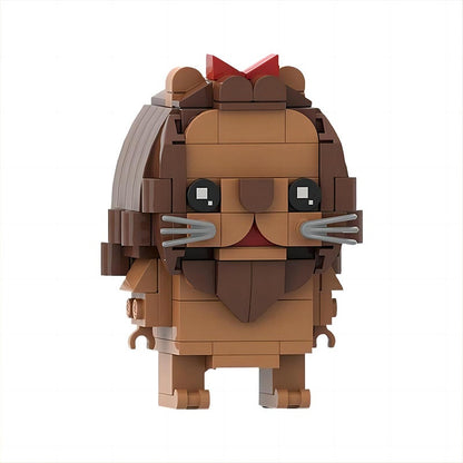 Magical Fairytale Emerald City BrickHeadz Building Kit | LEGO-Compatible MOC - 10