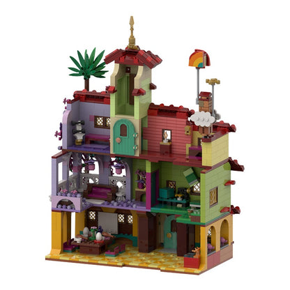 Magical Family Mountain House Building Kit | LEGO-Compatible MOC - 6
