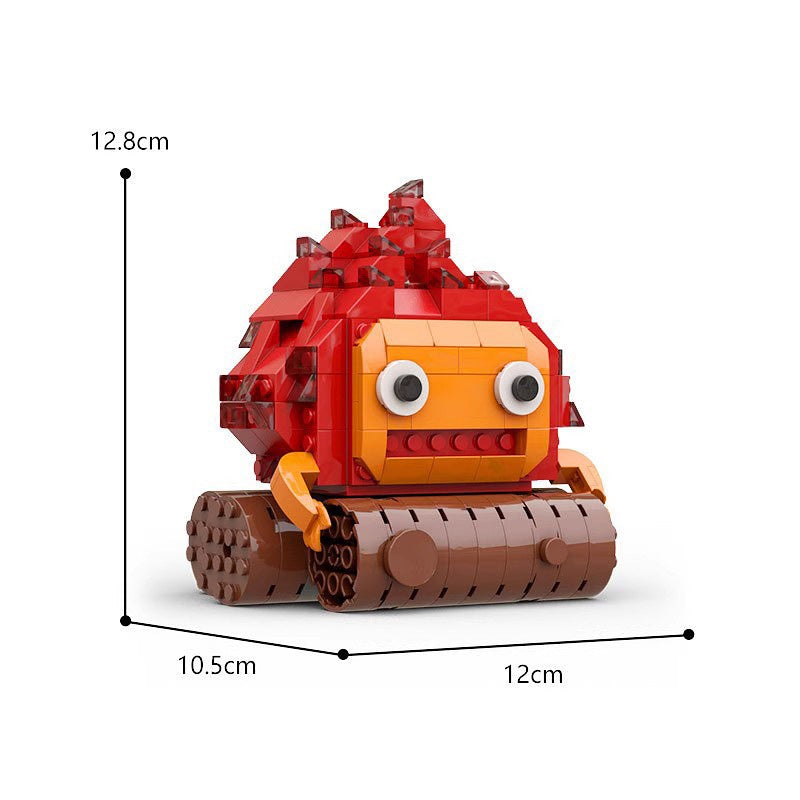 Magical Flame Demon Building Kit | LEGO-Compatible MOC - 5
