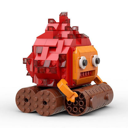 Magical Flame Demon MOC Building Kit | Fantasy Creature Model - 2