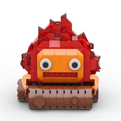 Magical Flame Demon MOC Building Kit | Fantasy Creature Model - 3