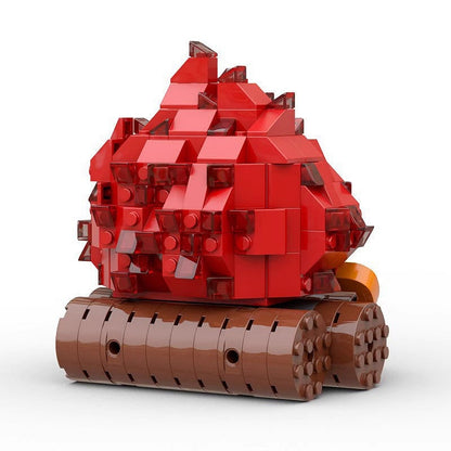 Magical Flame Demon MOC Building Kit | Fantasy Creature Model - 4