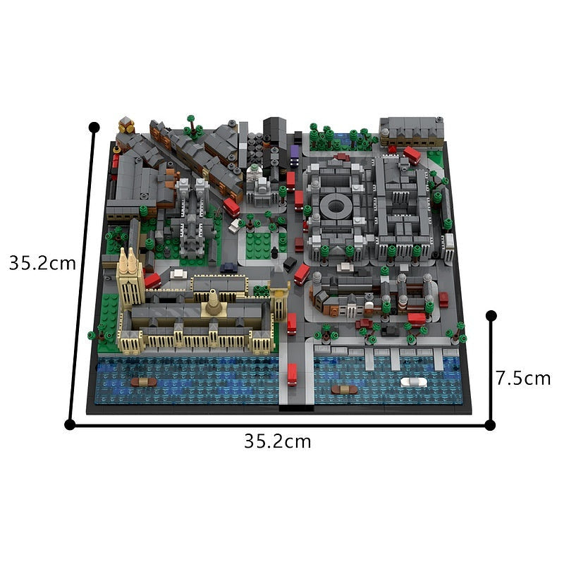 Magical London Skyline MOC Architecture Building Kit - 3