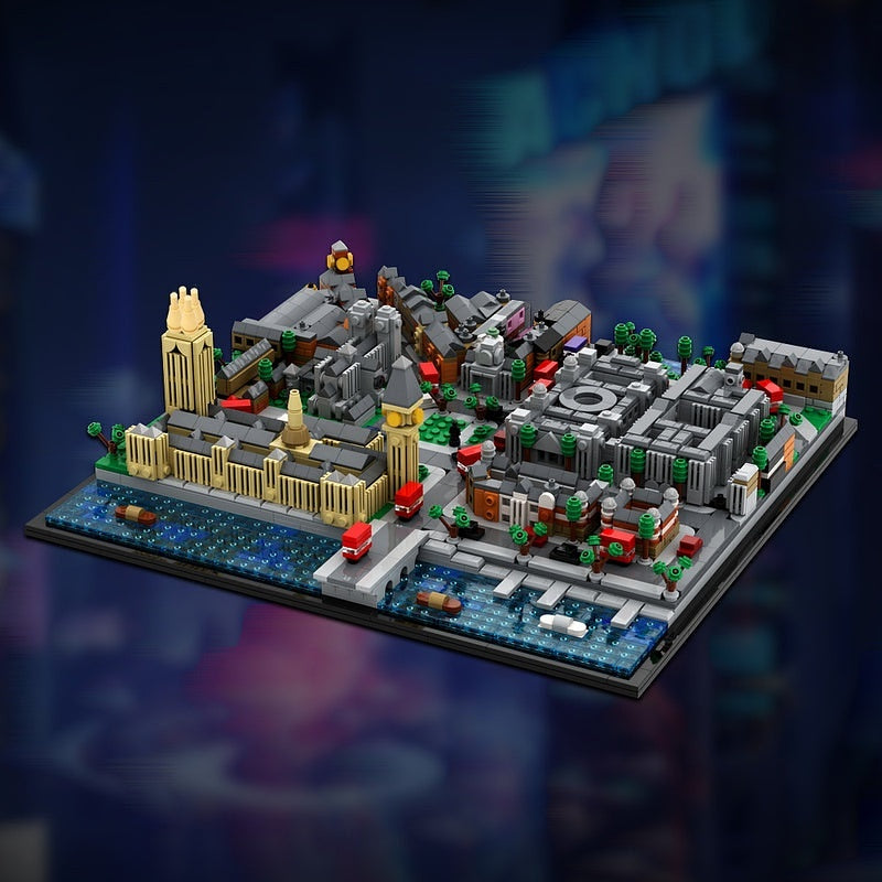 Magical London Skyline MOC Architecture Building Kit - 4