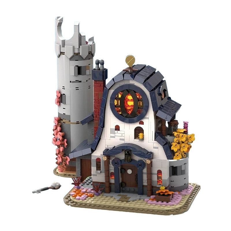 Magical Owl Witch House Building Kit | LEGO-Compatible MOC - 2