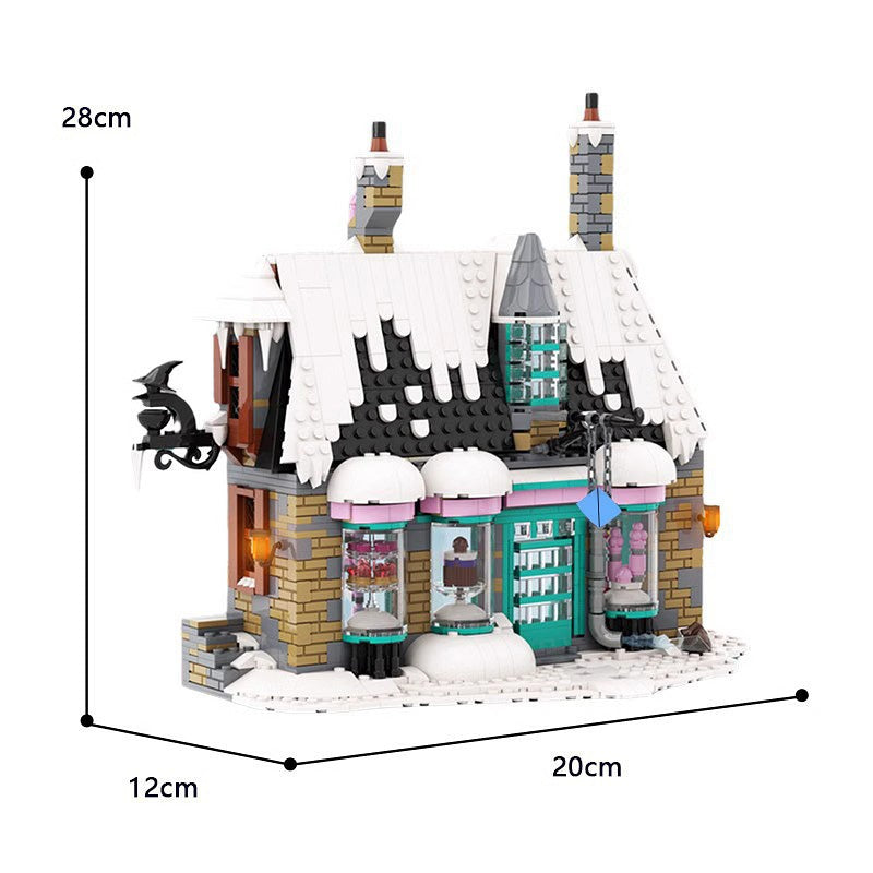 Magical Wizard Village Sweet Shop Building Kit | Compatible MOC - 3