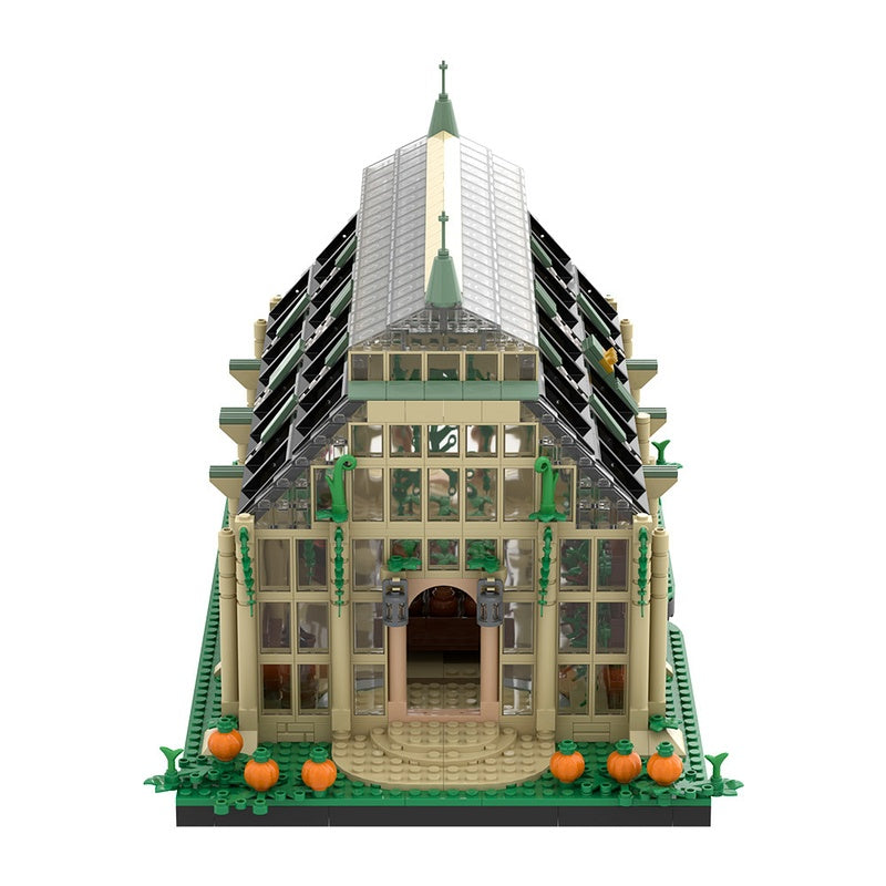 Magical Wizarding School Greenhouse Building Kit | LEGO-Compatible MOC - 6