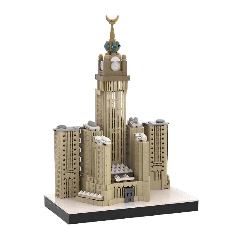 Makkah Clock Royal Tower Building Kit | LEGO-Compatible MOC - 1