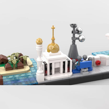 maldives skyline building set | moc-102255 - 3