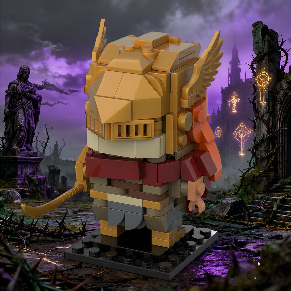 malenia blade of miquella brickheadz building kit | elden ring | moc-239867 - 1