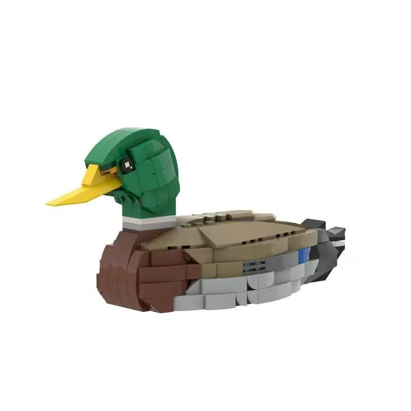Mallard Duck MOC Building Kit | Bird Animal Model - 3