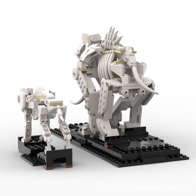 mammoth + saber-toothed cat building set | moc-42669 - 3