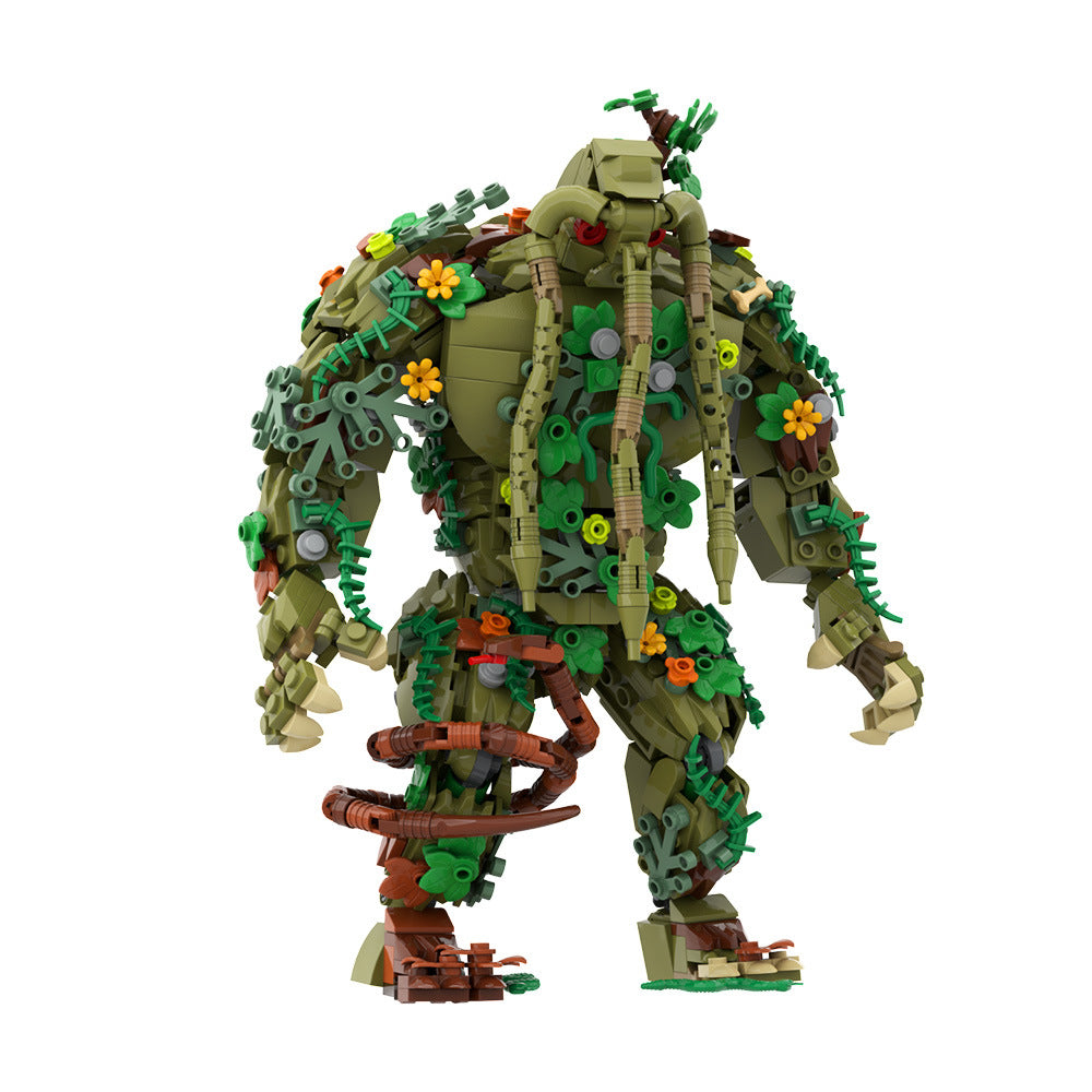 man-thing building set | lego compatible - 2