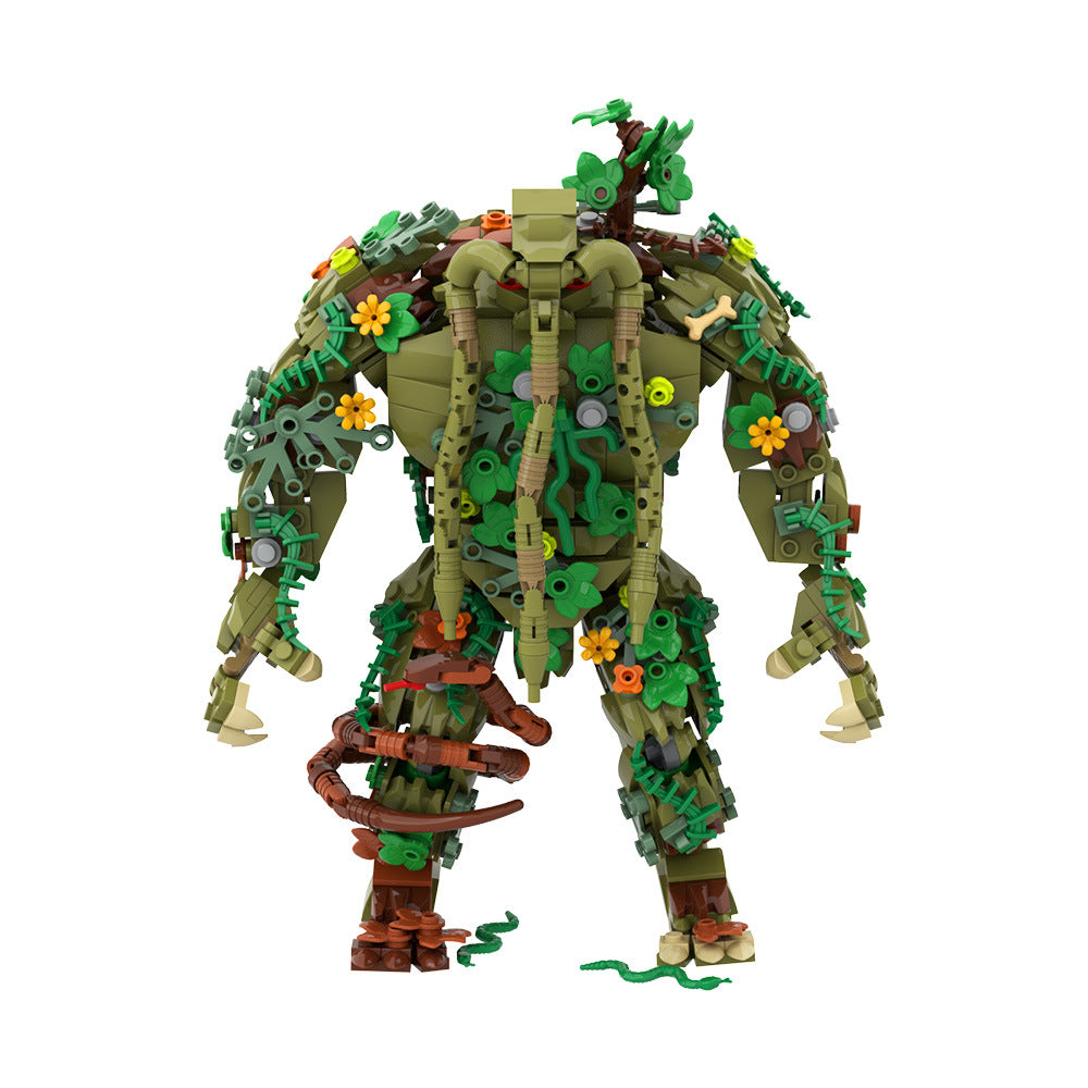 man-thing building set | lego compatible - 5