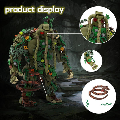 man-thing building set | lego compatible - 6