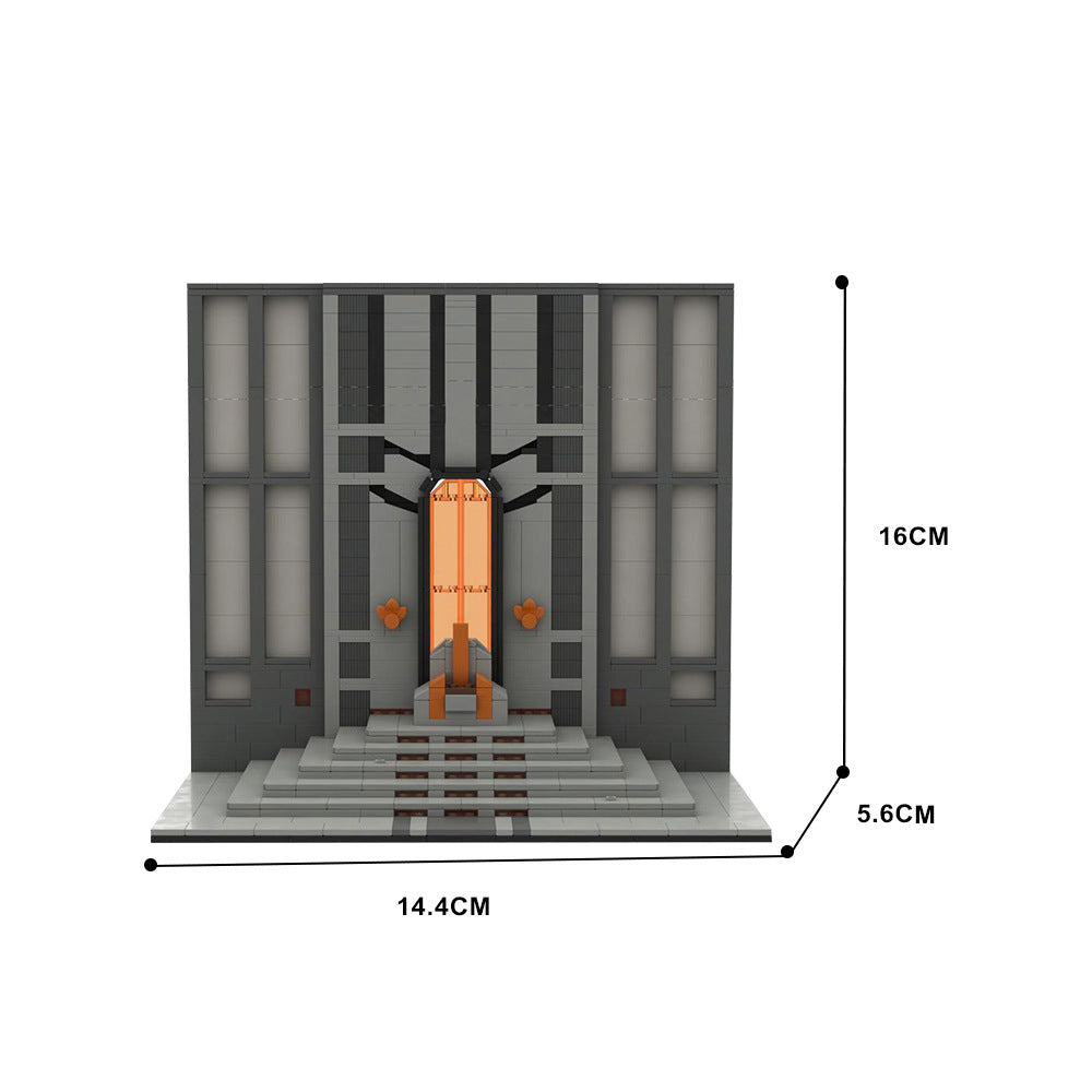 mandalore throne room building set | star wars | moc-146841 - 3