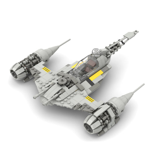 mandalorian n1 starfighter building set | star wars | moc-100546 - 1