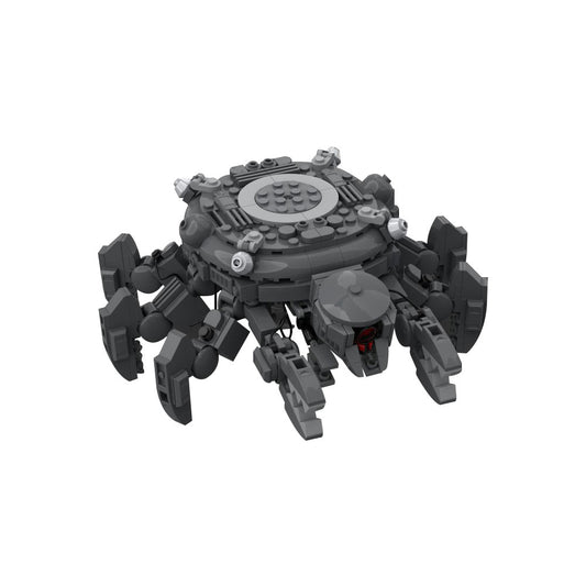 mando spider tank building set | star wars | moc-182620 - 2